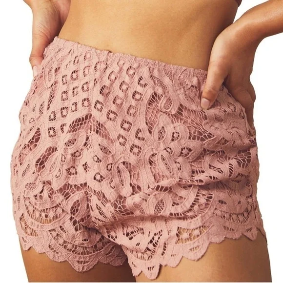 Free People adella shorts in lace size XS NWT - Picture 3 of 7
